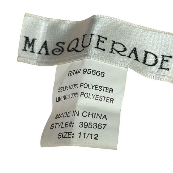 Masquerade Strapless Black Lace Pink Sweetheart Y2K Prom Dress Steampunk 11 / 12 - Picture 16 of 16